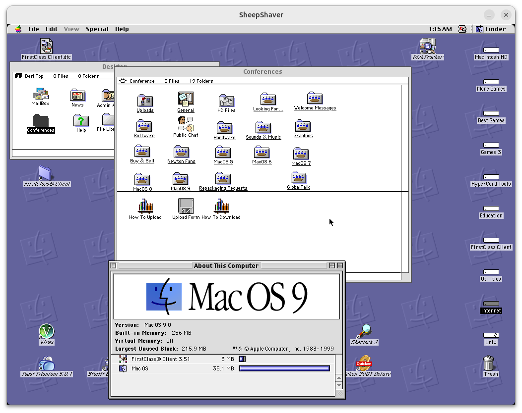 OS9 Desktop